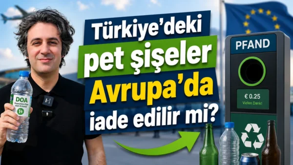 Türkiye'deki pet şişeler Avrupa'da iade edilir mi? Avrupa'da Pet Şişe İade Kaç TL, Kaç Euro?