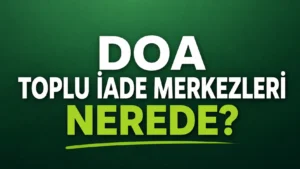 Uşak DOA Toplu İade Merkezi Nerede? ART GERİ DÖNÜŞÜM HURDA MÜHENDİSLİK DANIŞMANLIK İLETİŞİM TEKSTİL OTOMOTİV NAKLİYE SAN. VE TİC. LTD.ŞT Toplu Alım Yerleri 2026